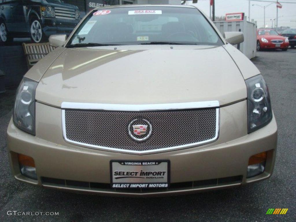 2006 CTS Sedan - Sand Storm / Ebony photo #9