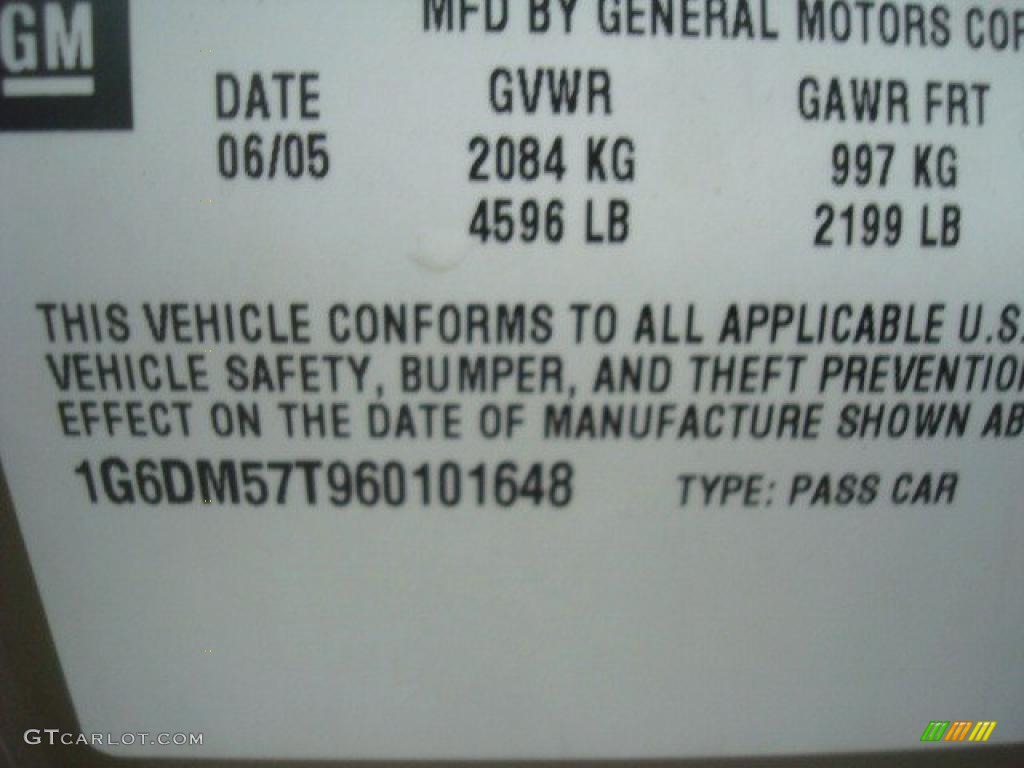 2006 CTS Sedan - Sand Storm / Ebony photo #21