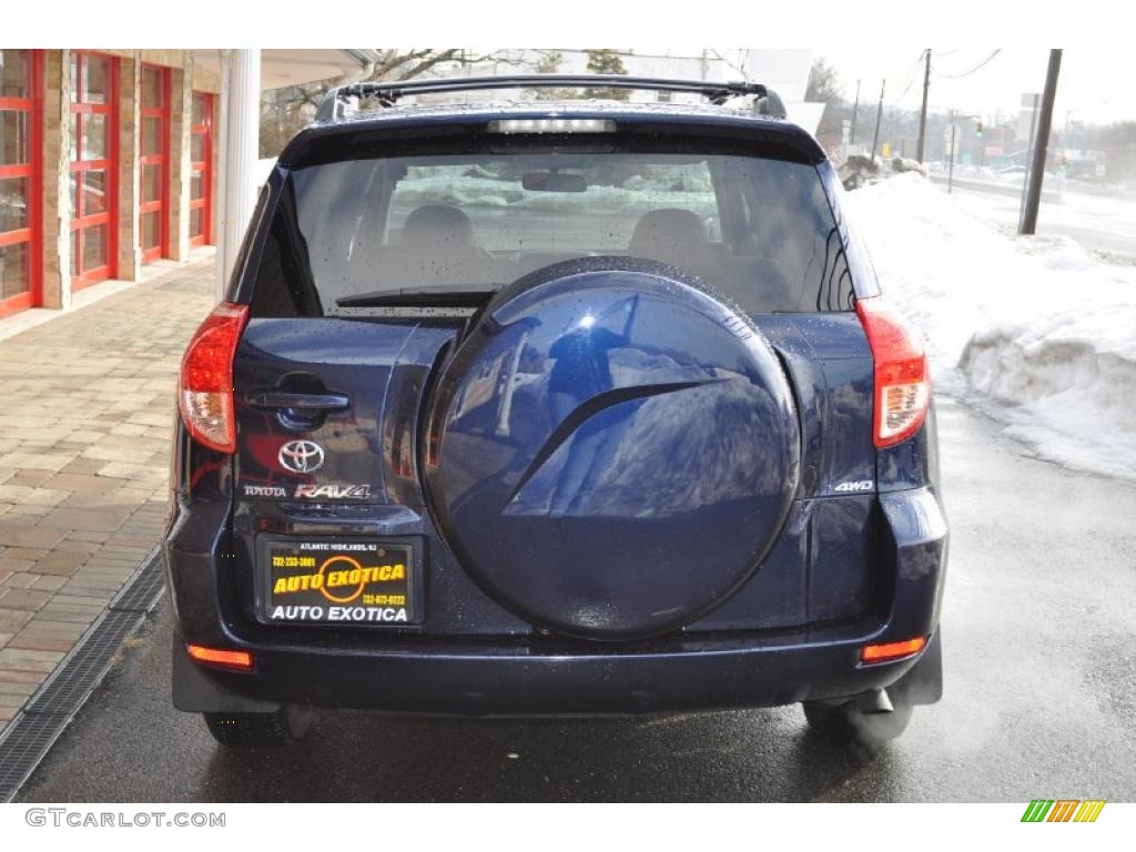 2007 RAV4 Limited 4WD - Nautical Blue Metallic / Ash Gray photo #11
