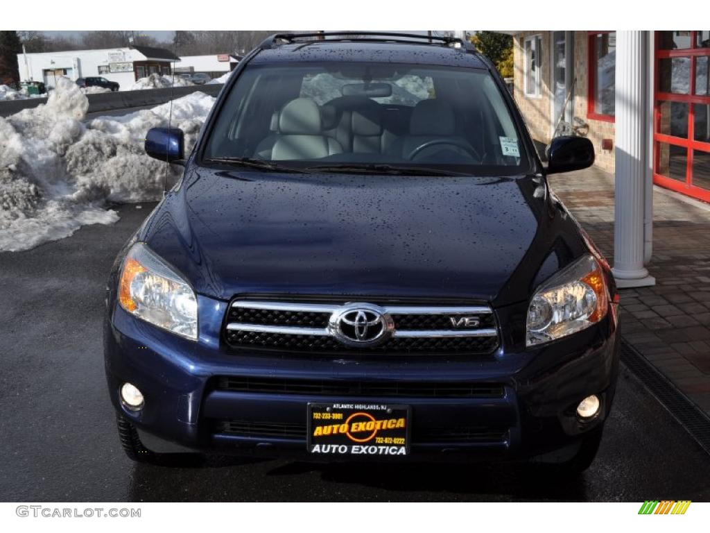 2007 RAV4 Limited 4WD - Nautical Blue Metallic / Ash Gray photo #12