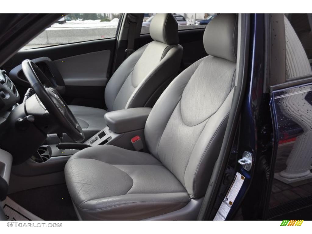 2007 RAV4 Limited 4WD - Nautical Blue Metallic / Ash Gray photo #19