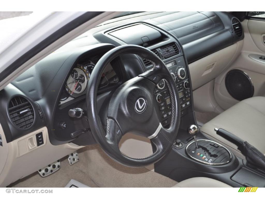 Ivory Interior 2005 Lexus IS 300 Photo #43385679