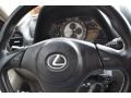 2005 Lexus IS Ivory Interior Controls Photo