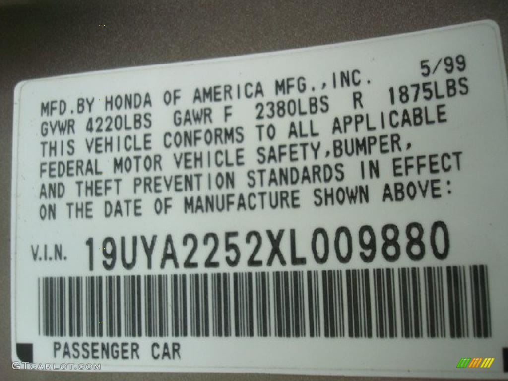 1999 Titanium Silver Metallic Acura CL 3.0 43338612 Photo 25