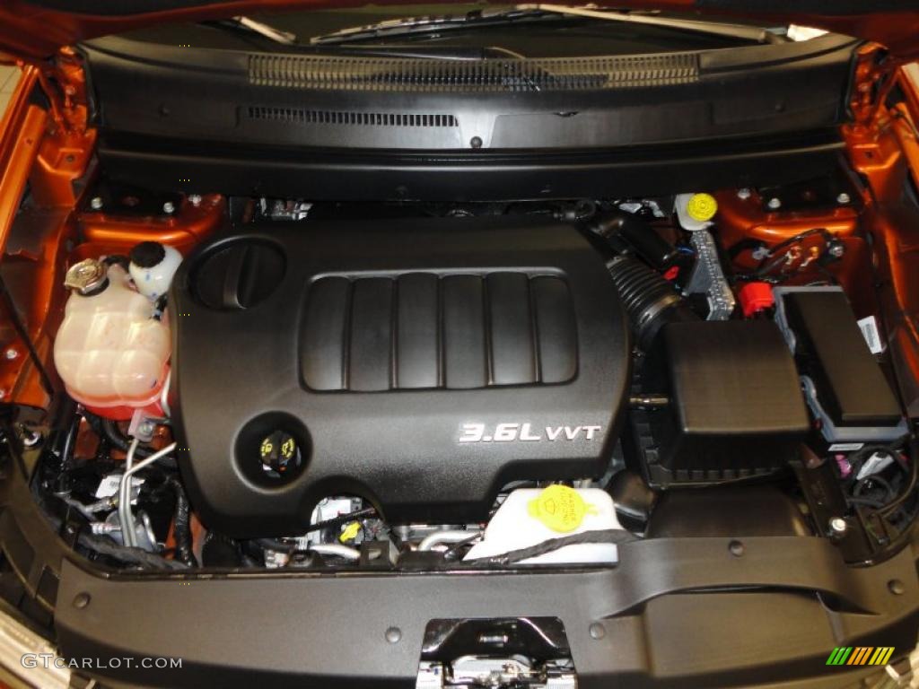 2011 Dodge Journey Mainstreet 3.6 Liter DOHC 24-Valve VVT Pentastar V6 Engine Photo #43388103