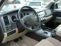 Sand Beige Dashboard Photo for 2010 Toyota Tundra #43388507