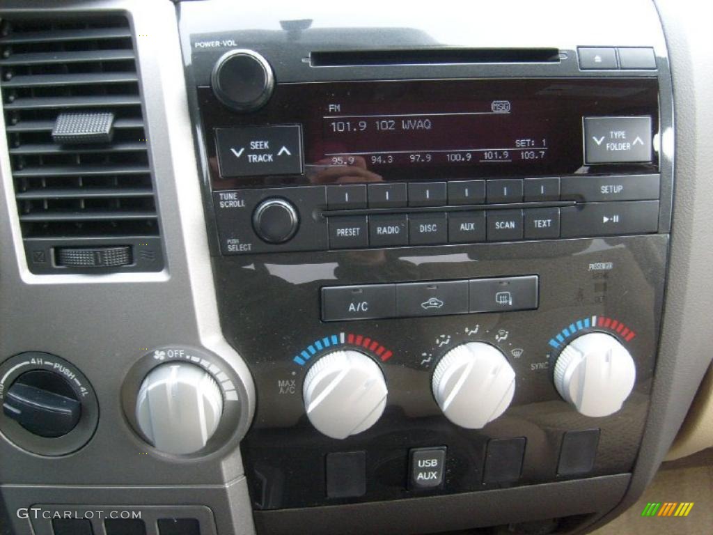 2010 Toyota Tundra SR5 Double Cab 4x4 Controls Photo #43388540