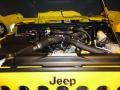 2011 Detonator Yellow Jeep Wrangler Unlimited Sahara 4x4  photo #51