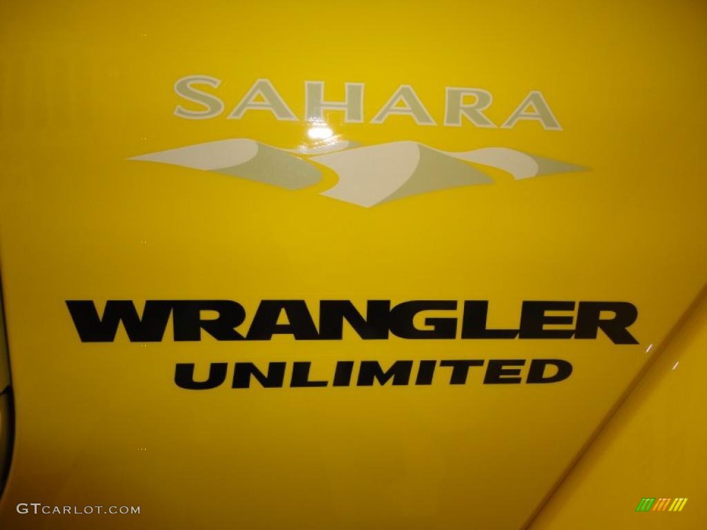 2011 Jeep Wrangler Unlimited Sahara 4x4 Marks and Logos Photo #43389431