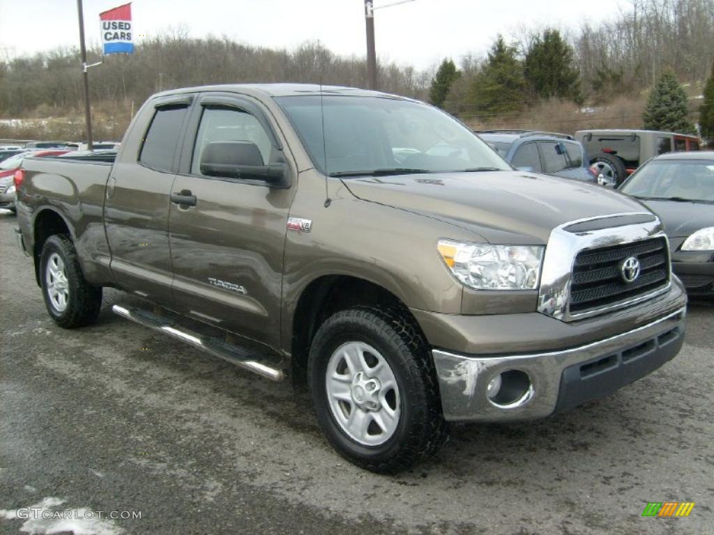 Pyrite Tan Mica 2009 Toyota Tundra Double Cab 4x4 Exterior Photo #43389787