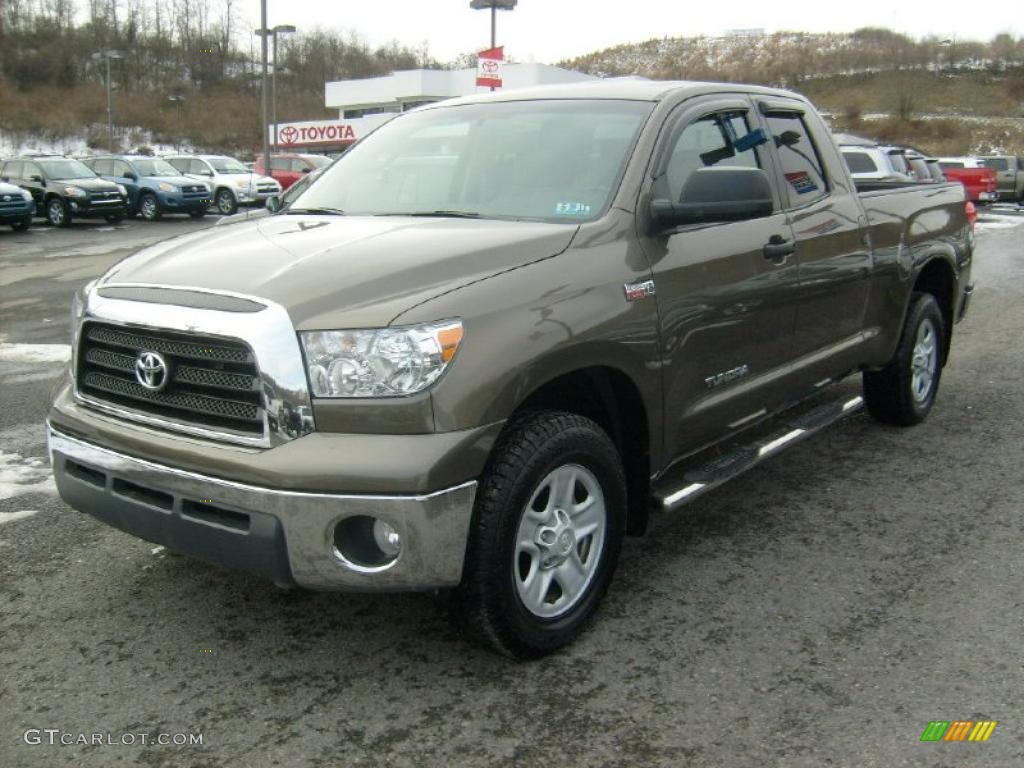 Pyrite Tan Mica 2009 Toyota Tundra Double Cab 4x4 Exterior Photo #43389819