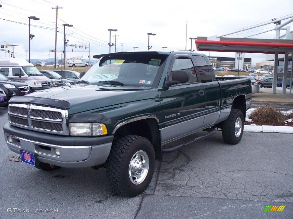 Forest Green Pearl Dodge Ram 2500
