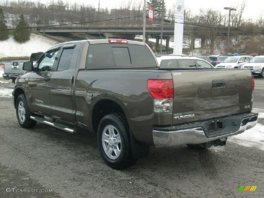 Pyrite Tan Mica 2009 Toyota Tundra Double Cab 4x4 Exterior Photo #43389835
