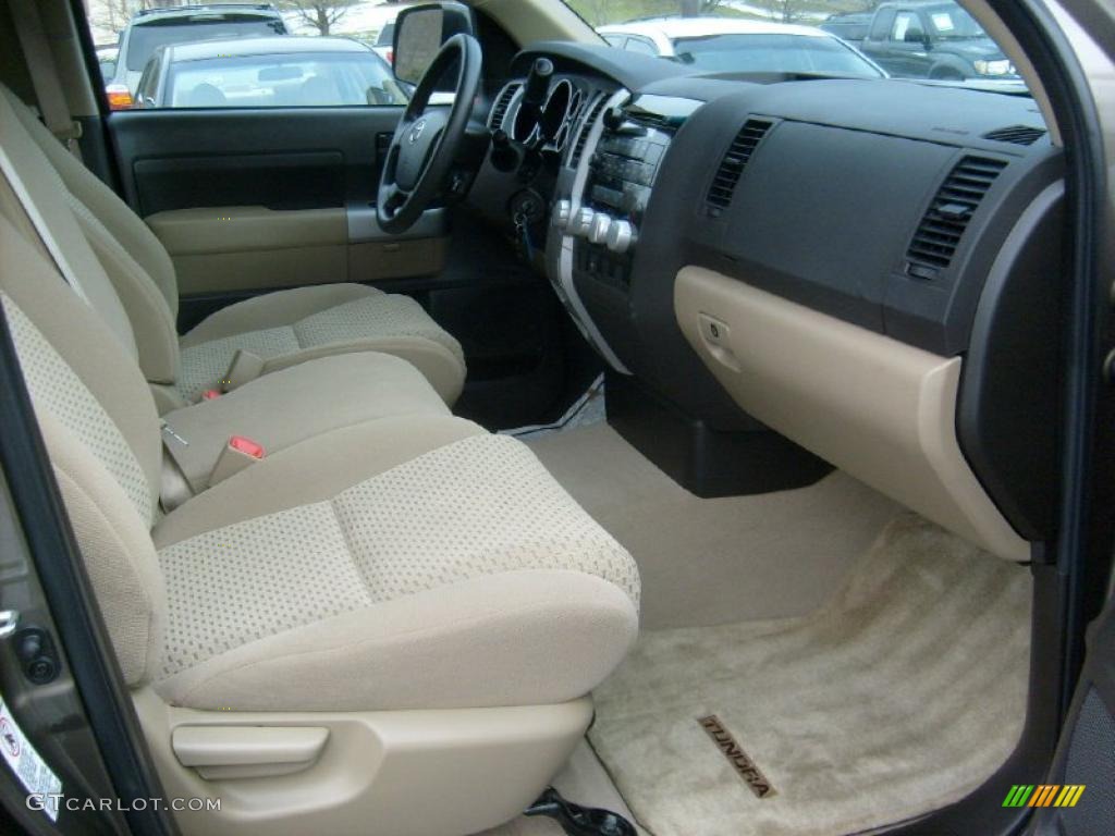 2009 Toyota Tundra Double Cab 4x4 Sand Dashboard Photo #43389911