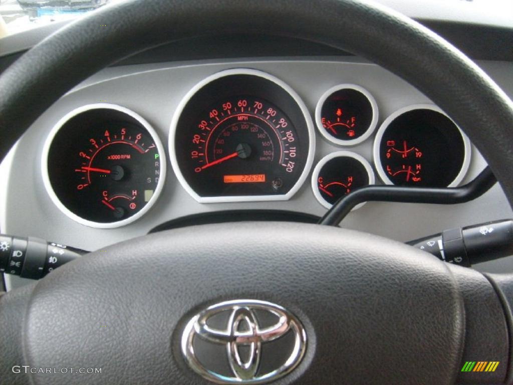 2009 Toyota Tundra Double Cab 4x4 Gauges Photo #43389971
