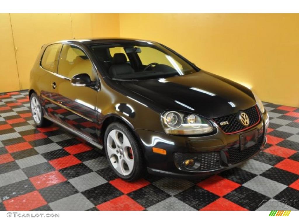 Black Magic Metallic 2008 Volkswagen GTI 2 Door Exterior Photo #43391043