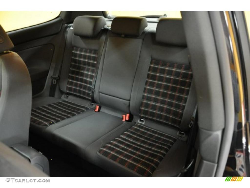 Interlagos Plaid Cloth Interior 2008 Volkswagen GTI 2 Door Photo #43391199