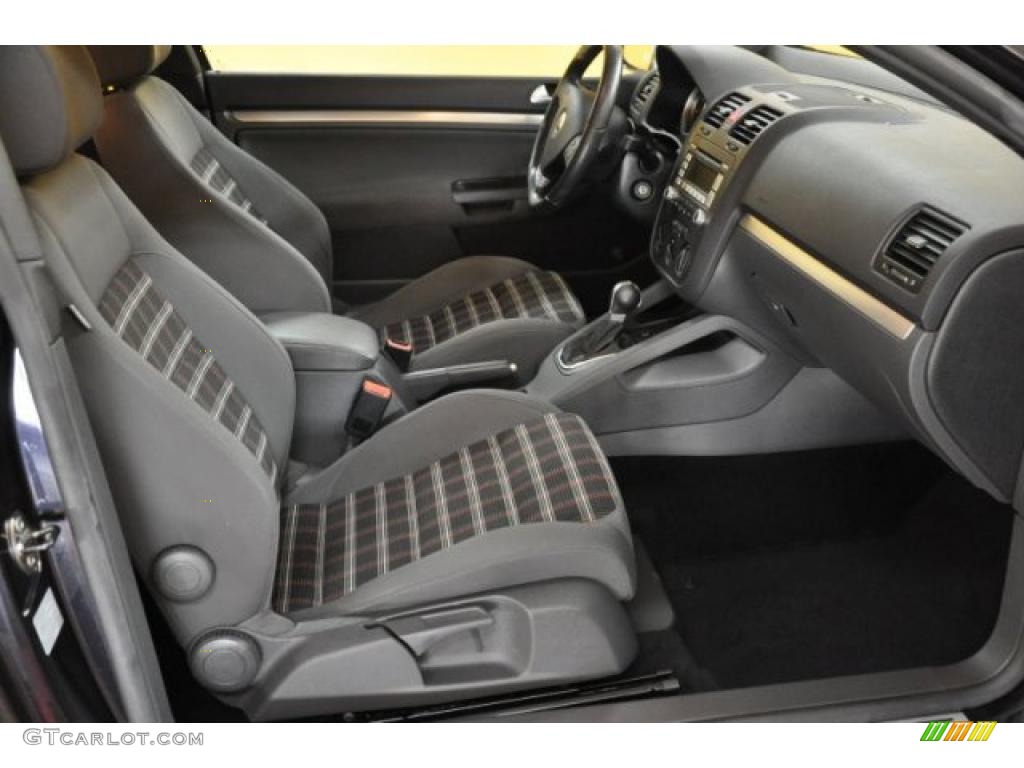 Interlagos Plaid Cloth Interior 2008 Volkswagen GTI 2 Door Photo #43391231
