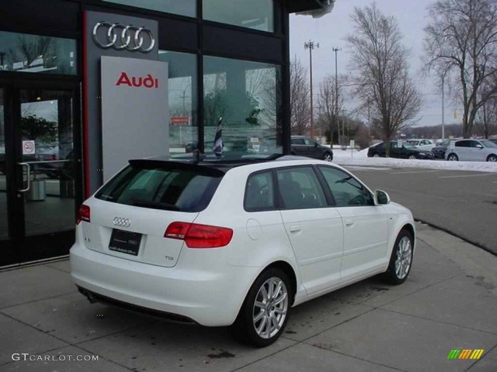 Ibis White 2010 Audi A3 2.0 TDI Exterior Photo #43392215