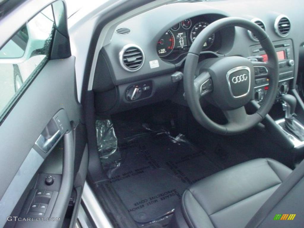 2010 A3 2.0 TDI - Ibis White / Black photo #5