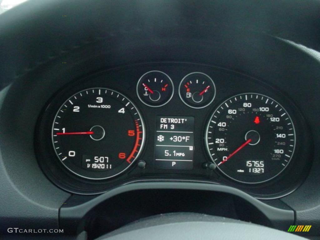 2010 Audi A3 2.0 TDI Gauges Photo #43392343