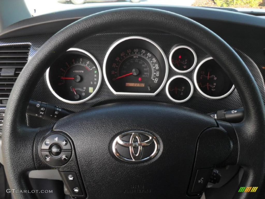 2010 Tundra SR5 Double Cab - Silver Sky Metallic / Graphite Gray photo #13