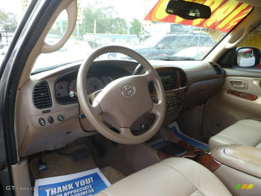 2004 Toyota Sequoia SR5 Oak Dashboard Photo #43392960