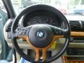 Beige 2002 BMW X5 4.4i Steering Wheel