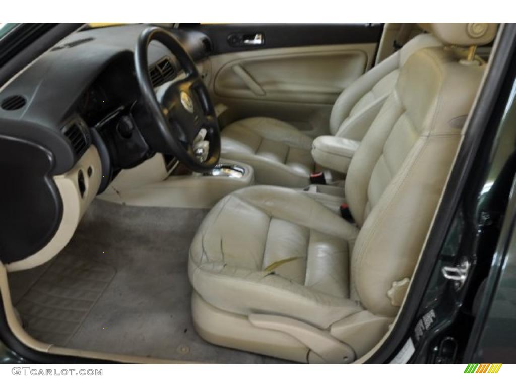 1999 Passat GLS Sedan - Royal Green Pearl / Beige photo #11