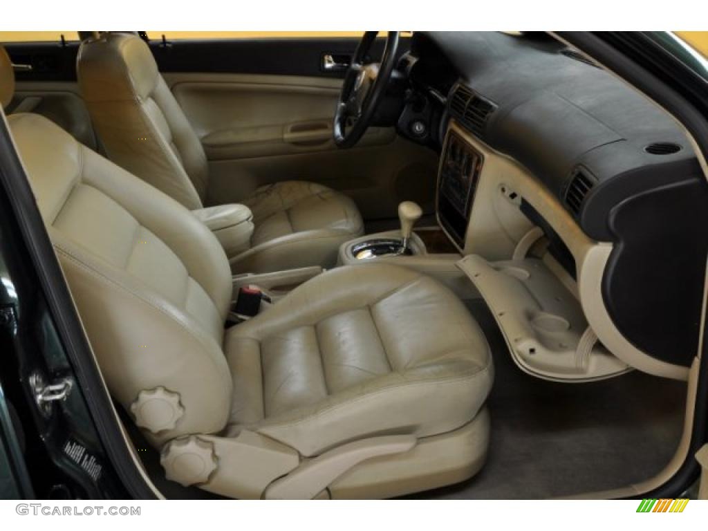 1999 Passat GLS Sedan - Royal Green Pearl / Beige photo #15