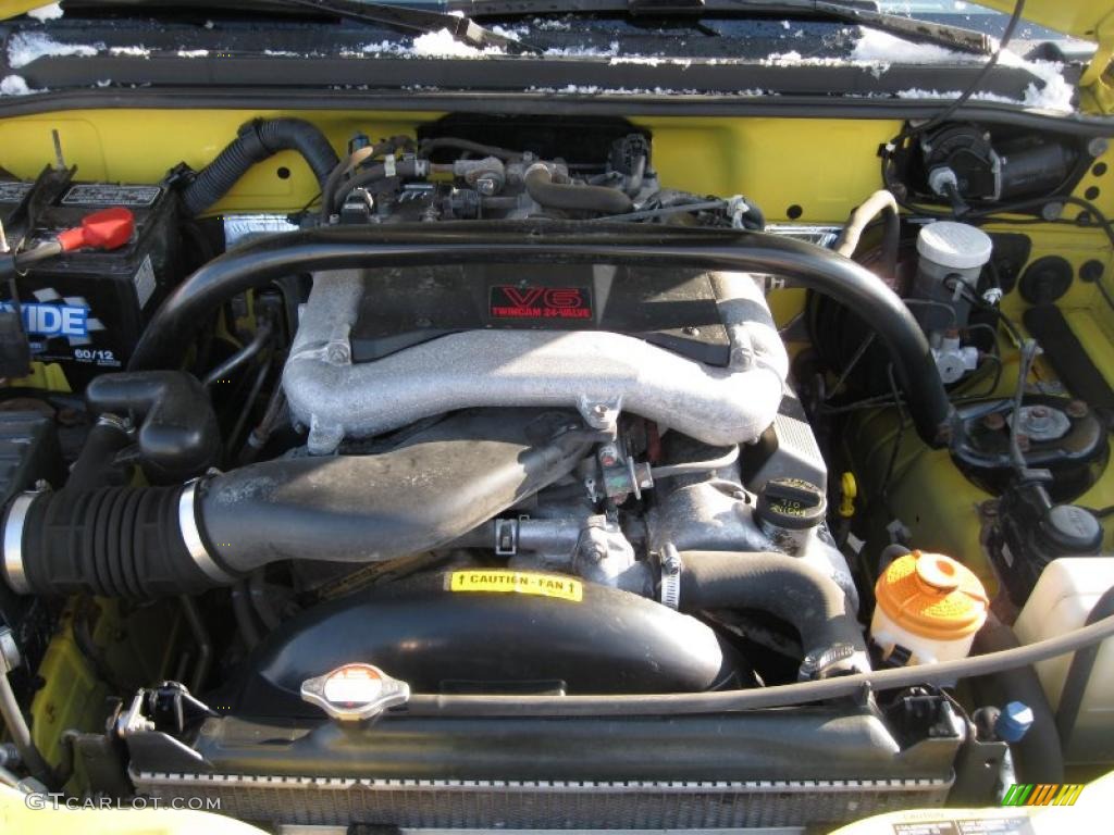 2002 Chevrolet Tracker ZR2 4WD Hard Top 2.5 Liter DOHC 24-Valve V6 Engine Photo #43394908
