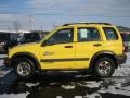Yellow 2002 Chevrolet Tracker ZR2 4WD Hard Top Exterior