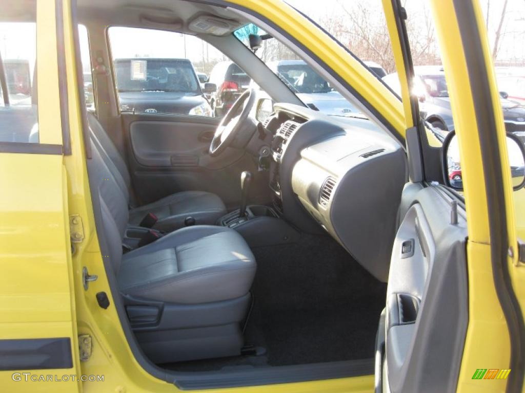 Medium Gray Interior 2002 Chevrolet Tracker ZR2 4WD Hard Top Photo #43395107