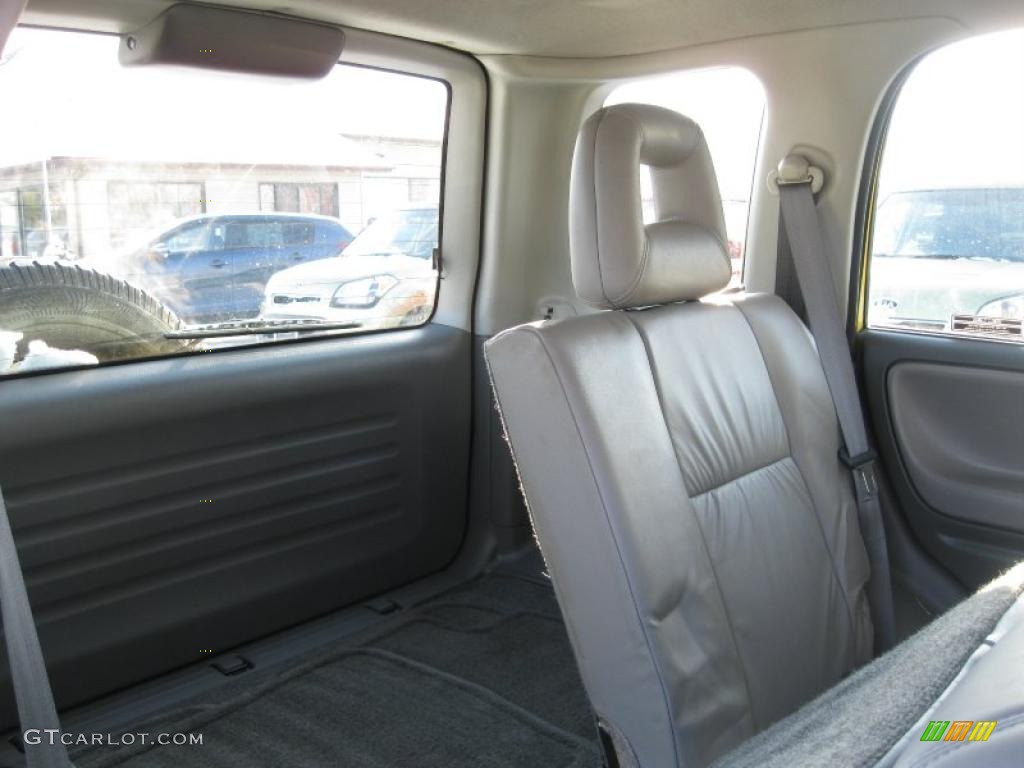Medium Gray Interior 2002 Chevrolet Tracker ZR2 4WD Hard Top Photo #43395230