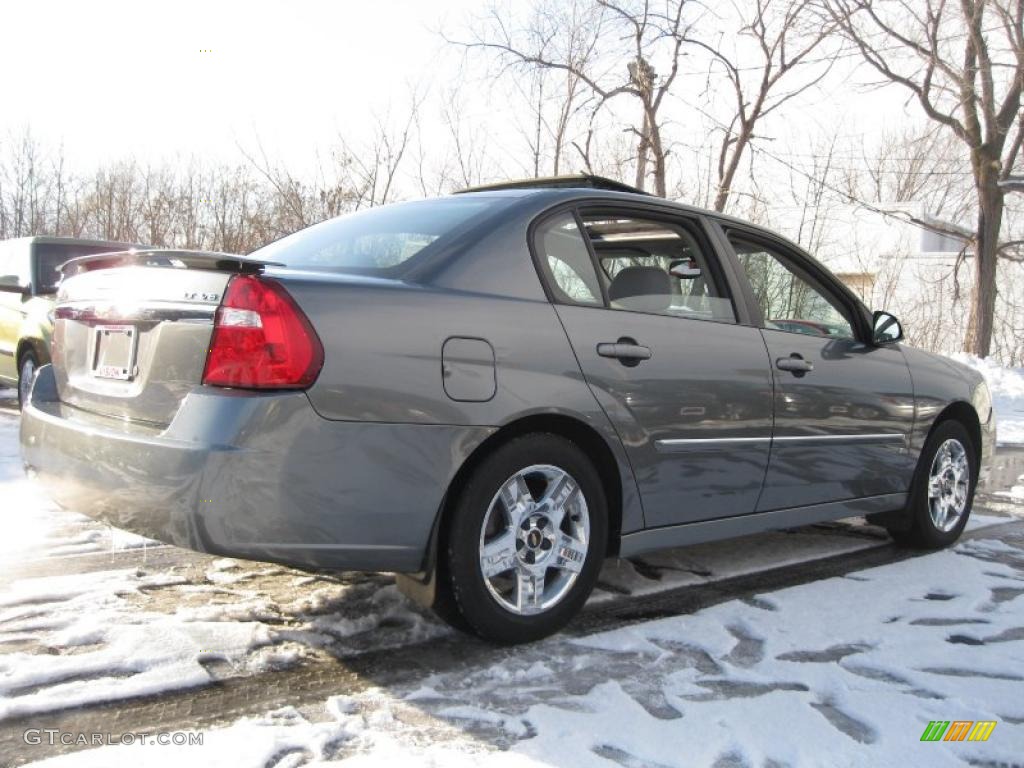 2006 Malibu LT V6 Sedan - Medium Gray Metallic / Titanium Gray photo #2