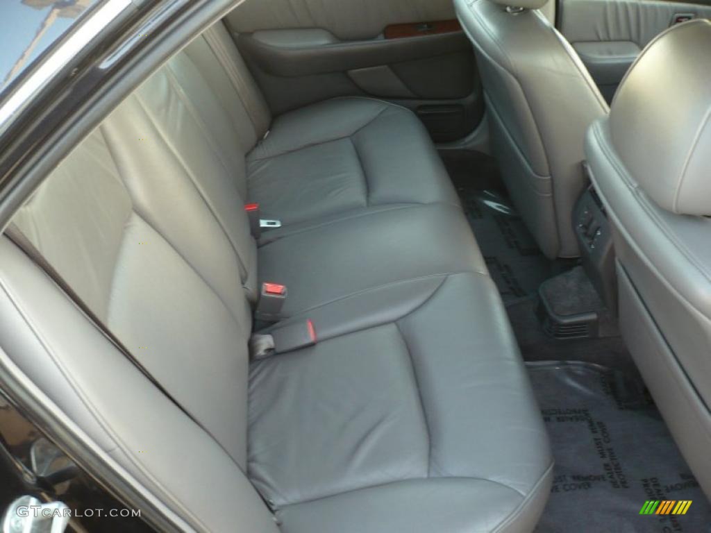 Ebony Interior 2002 Acura RL 3.5 Sedan Photo #43396736