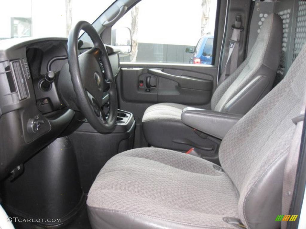 2008 Chevrolet Express 1500 Commercial Van Interior Color Photos