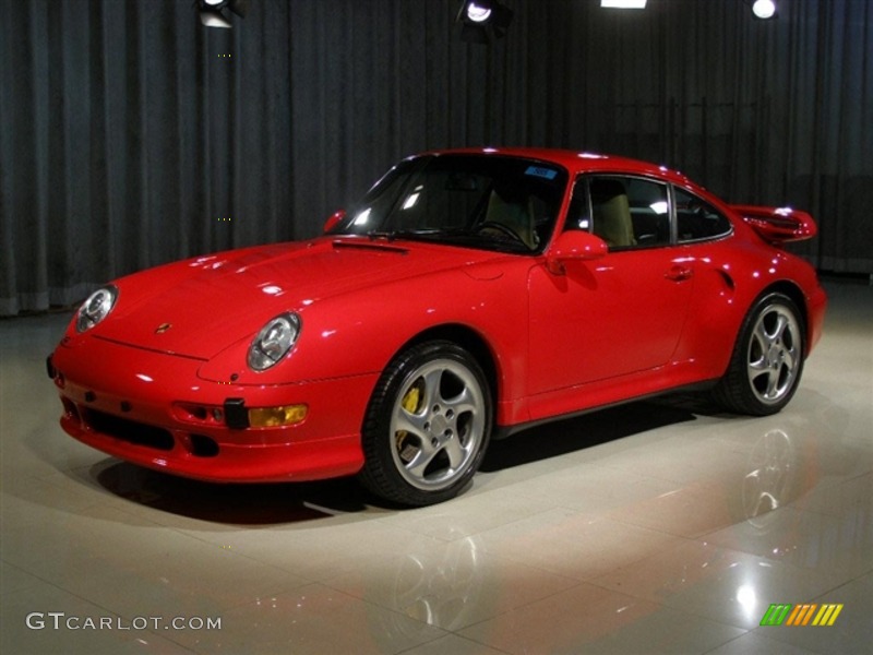 1997 911 Turbo S - Guards Red / Cashmere photo #1