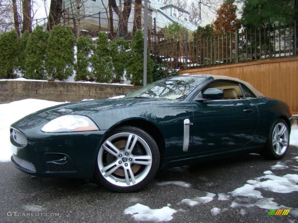 British Racing Green 2007 Jaguar XK XKR Convertible Exterior Photo #43398072