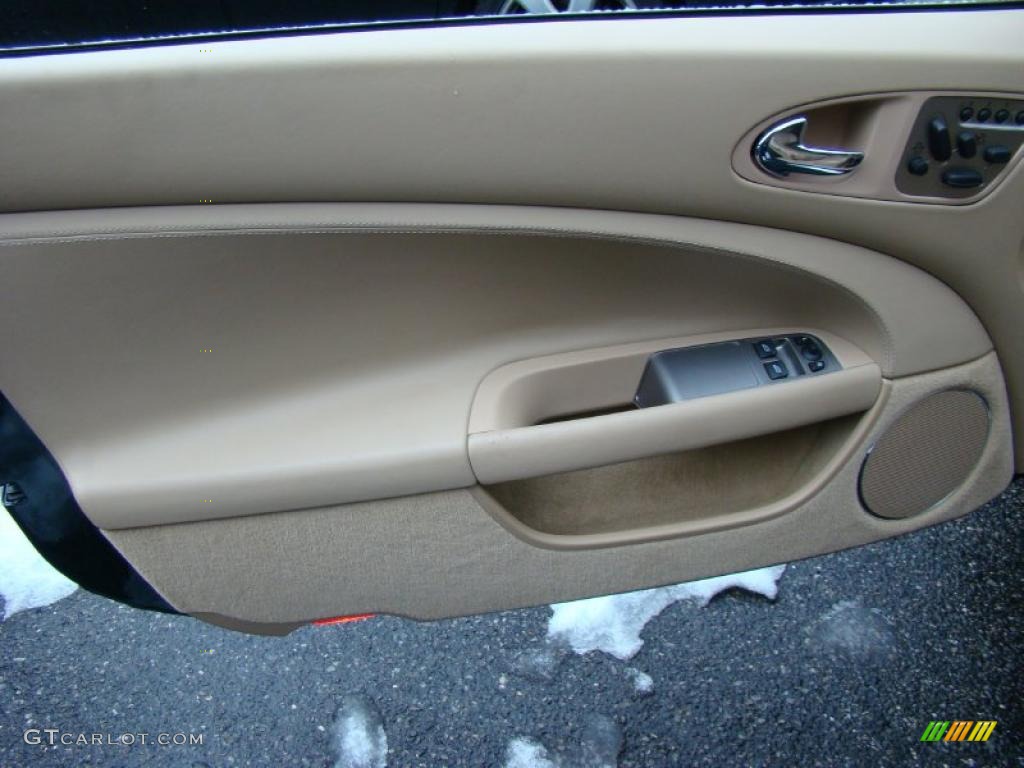 2007 Jaguar XK XKR Convertible Caramel Door Panel Photo #43398236