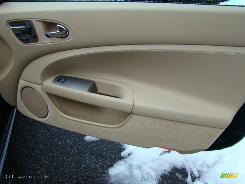 2007 Jaguar XK XKR Convertible Caramel Door Panel Photo #43398364