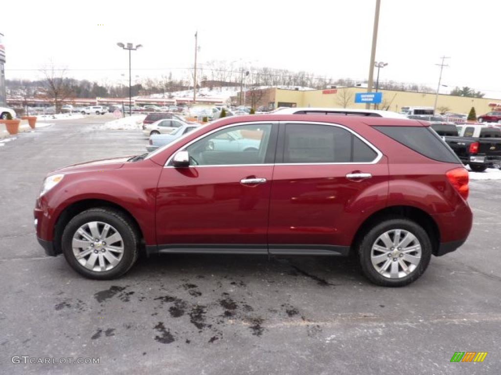 Cardinal Red Metallic 2011 Chevrolet Equinox LTZ AWD Exterior Photo #43398576