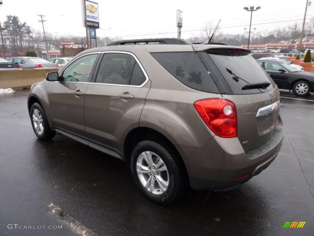 Mocha Steel Metallic 2011 Chevrolet Equinox LT AWD Exterior Photo #43398940