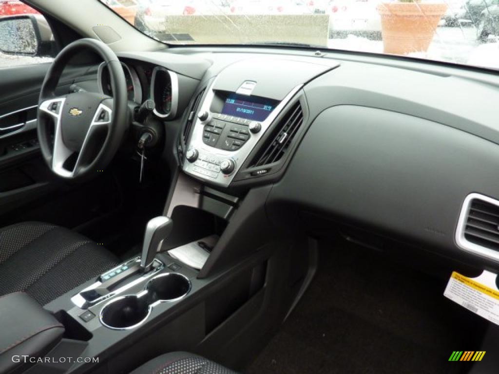 2011 Chevrolet Equinox LT AWD Jet Black Dashboard Photo #43398984