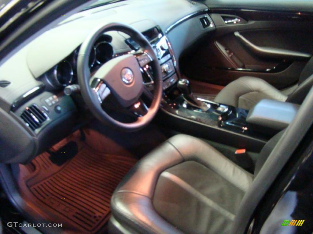 Ebony Interior 2011 Cadillac CTS -V Sedan Photo #43399100