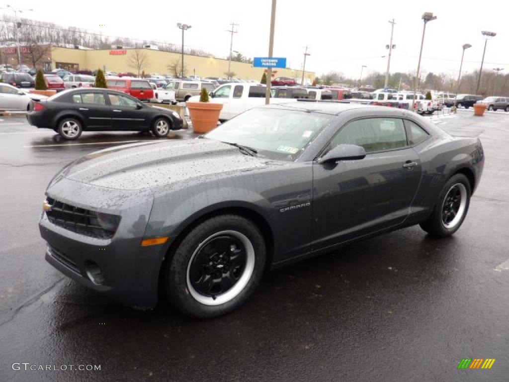 Cyber Gray Metallic 2011 Chevrolet Camaro LS Coupe Exterior Photo #43399184