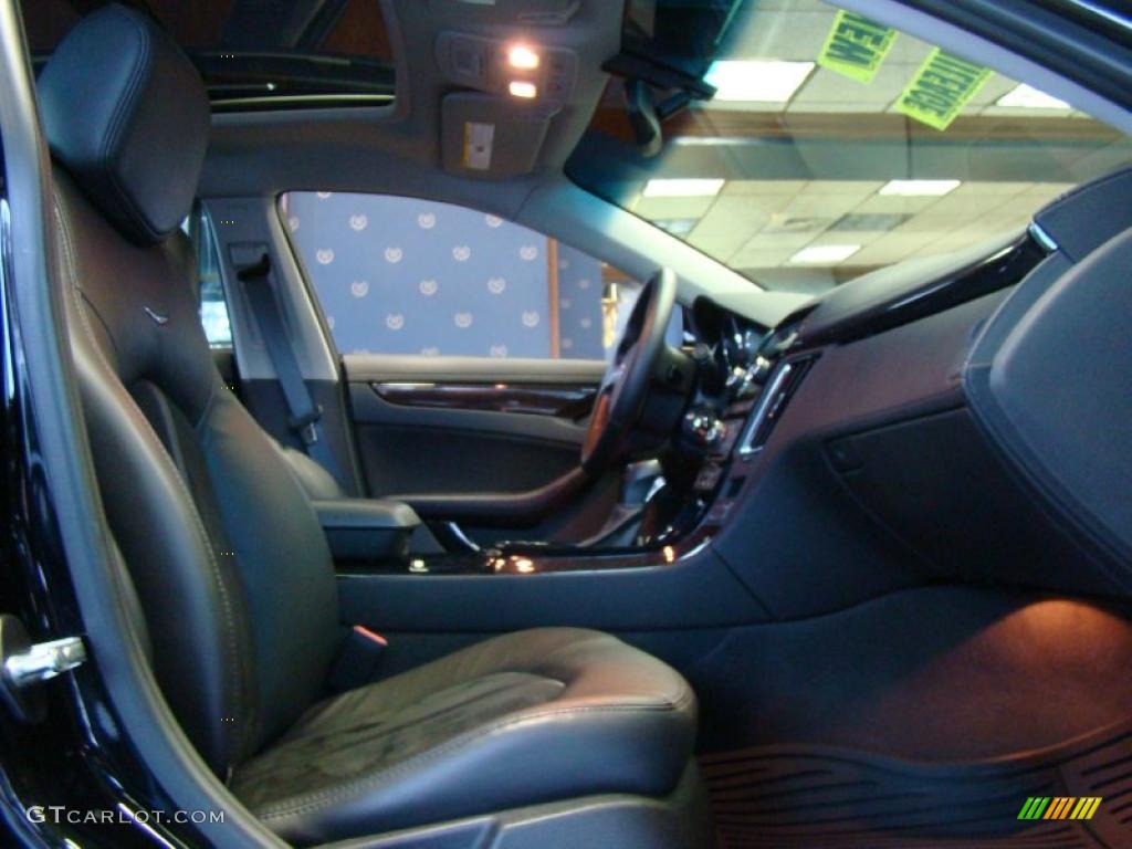 Ebony Interior 2011 Cadillac CTS -V Sedan Photo #43399260
