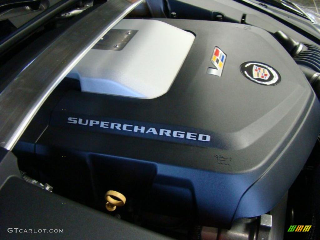 2011 Cadillac CTS -V Sedan 6.2 Liter Supercharged OHV 16-Valve V8 Engine Photo #43399320