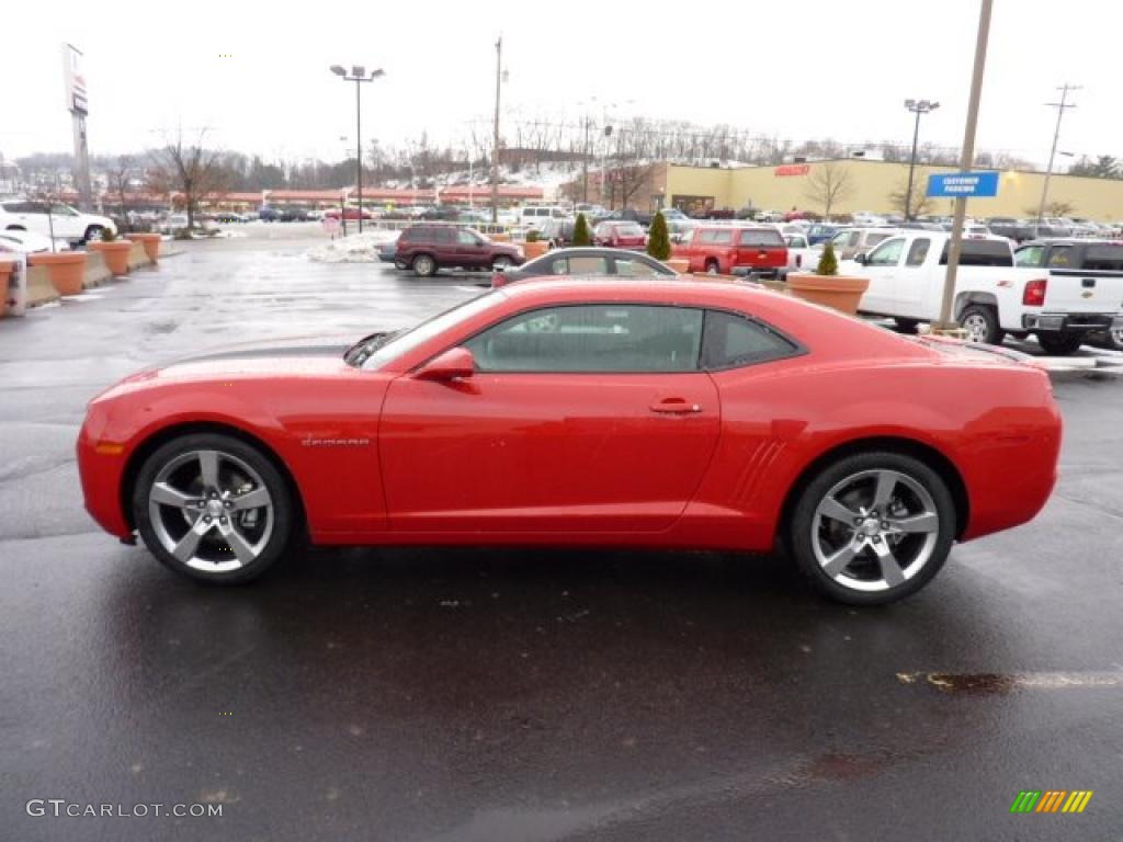 2011 Camaro LT/RS Coupe - Victory Red / Black photo #4