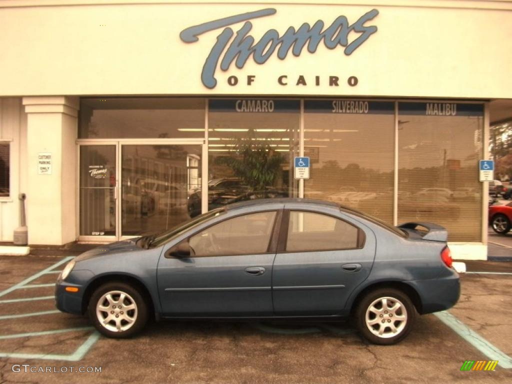 2003 Neon SXT - Atlantic Blue Pearl / Dark Slate Gray photo #1